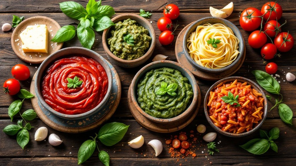 italian pasta sauce varieties