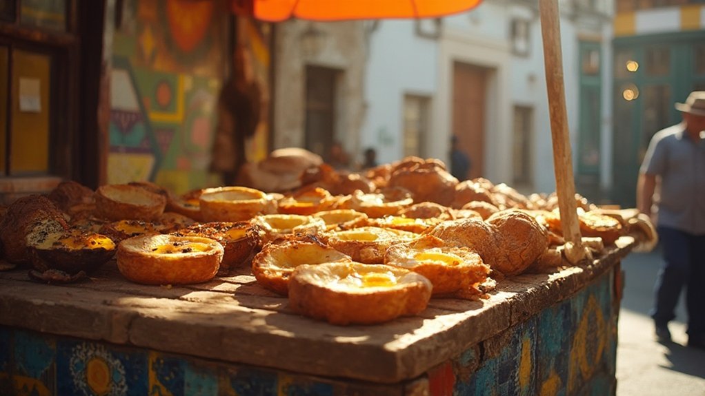 traditional portuguese snacks and sandwiches