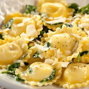 Ravioli Ricotta e Spinaci