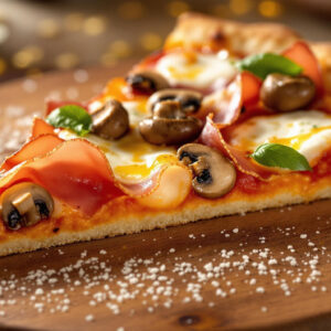 Prosciutto e funghi