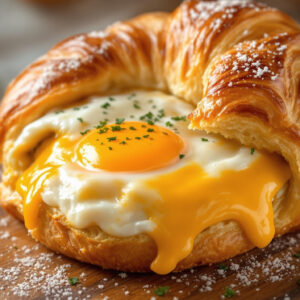 Croissant ovo & Queijo