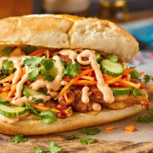 Sandes de Frango "Bahn Mi"