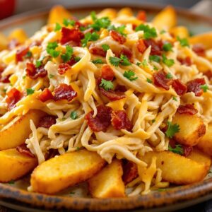 Batata Frita recheada