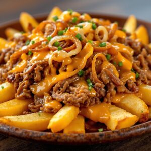 Batata Frita recheada Rica