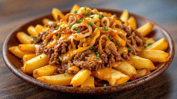 Batata Frita recheada Rica