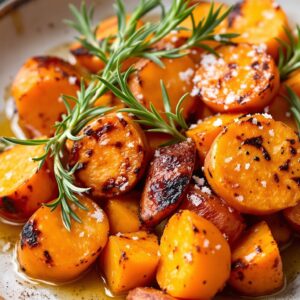 Batata doce assada