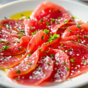 Carpaccio de atum