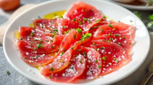 Carpaccio de atum