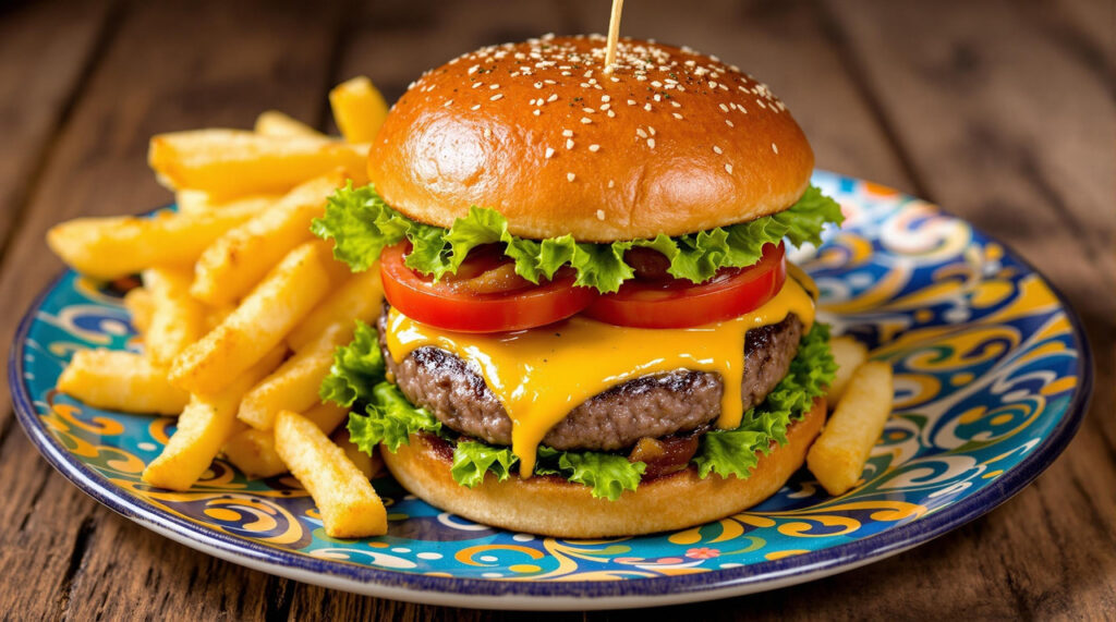 Hambúrguer-Double cheese-Torres