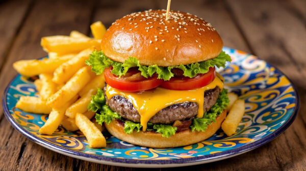 Hambúrguer-Double cheese-Torres