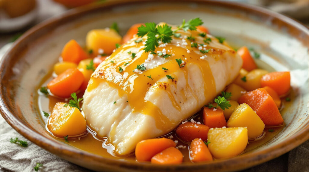 Peixe-Bacalhau á lagareiro-Torres