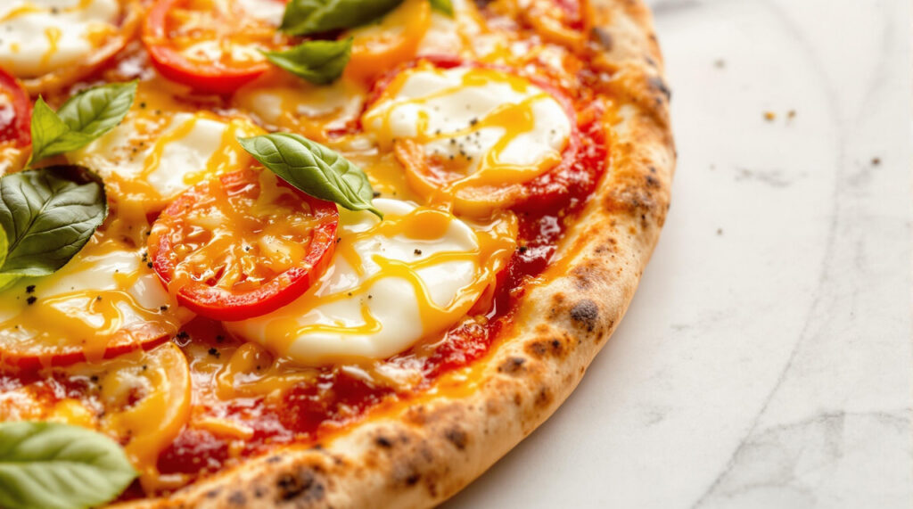 Pizza-Bianchetta-Pizzaria Napoli