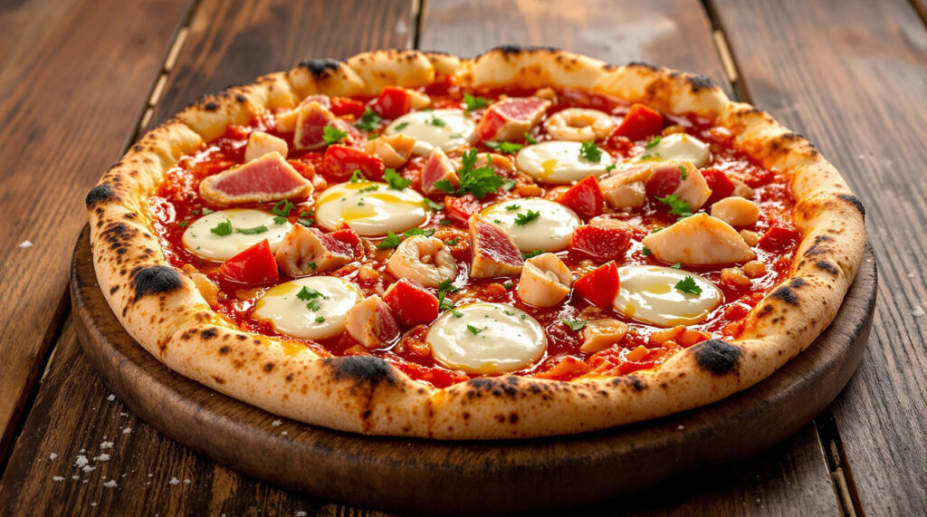 Pizza-Pérola-Fund D'mar