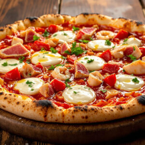 Pizza-Pérola-Fund D'mar