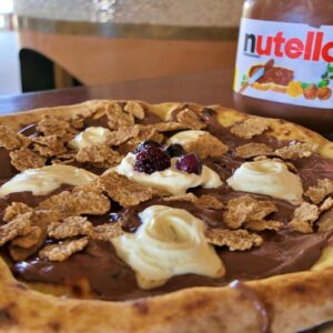Pizza de Nutella