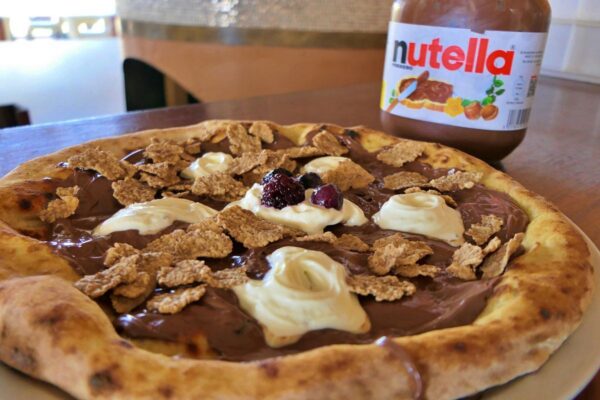 Pizza de Nutella