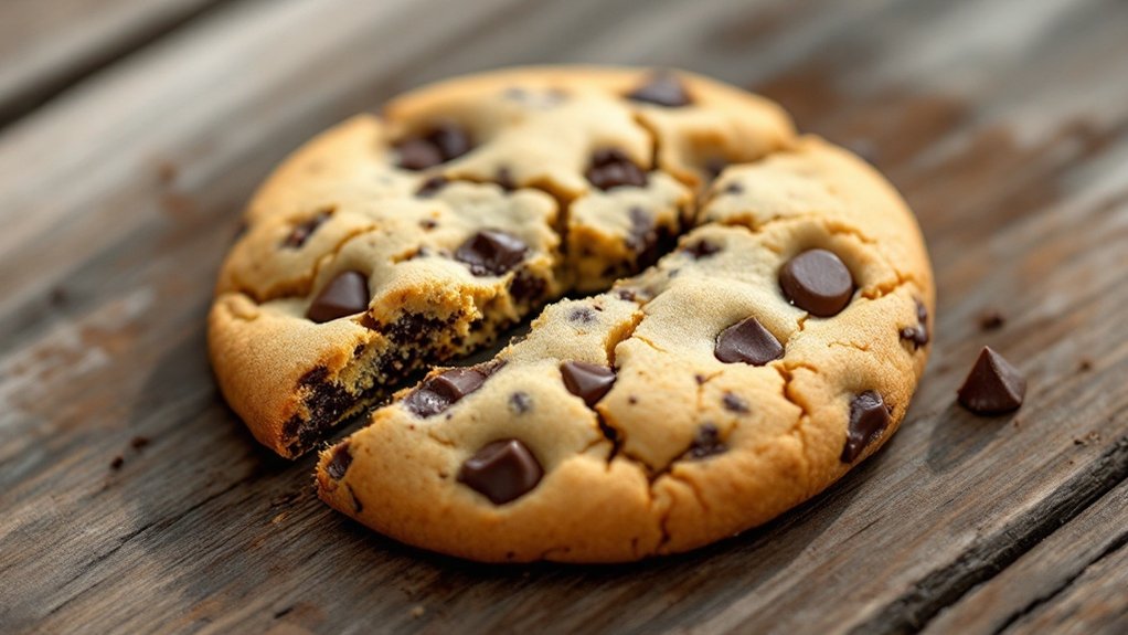 invenção das bolachas com pepitas de chocolate