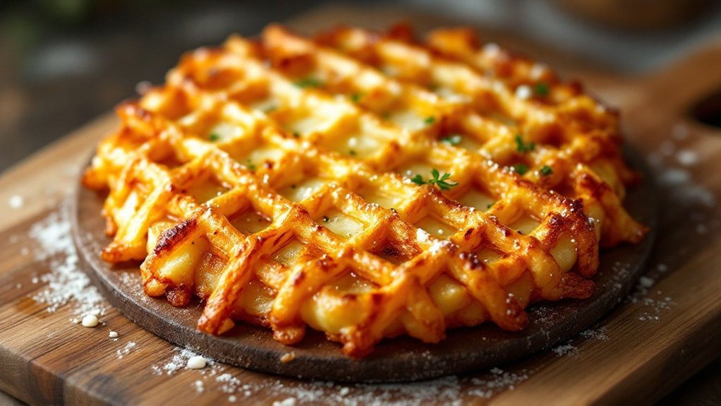 tesouro de batata suíça crocante