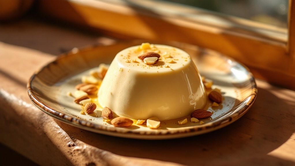 creme elegante de baunilha à siciliana