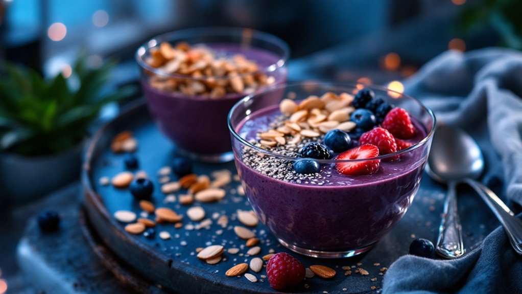 escolhas saudáveis de lanches para a meia-noite