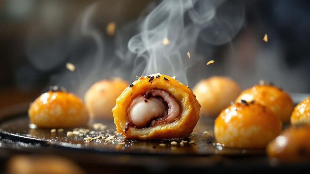 maravilha da comida de rua de Osaka