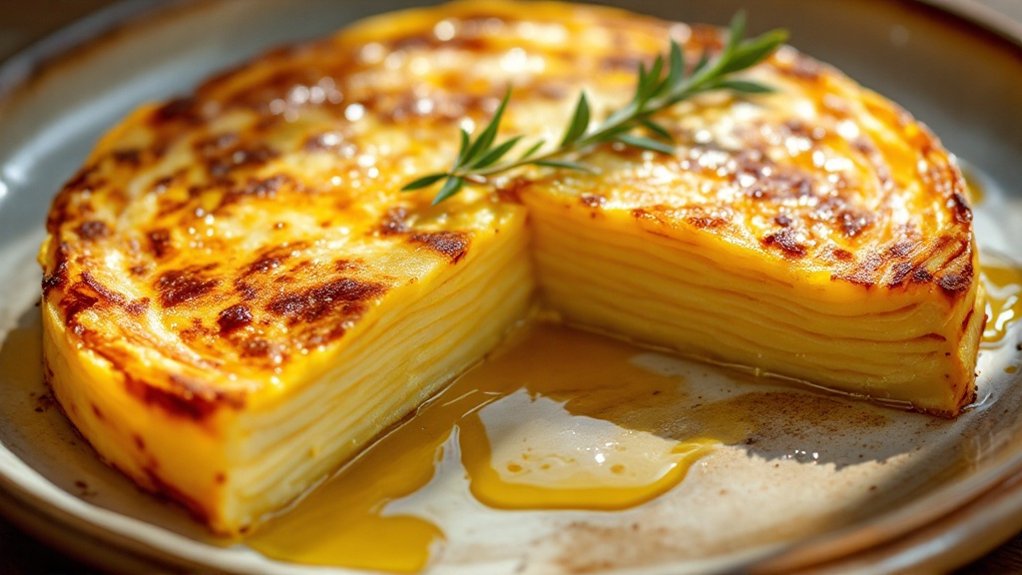 mestria da tortilha espanhola de batata