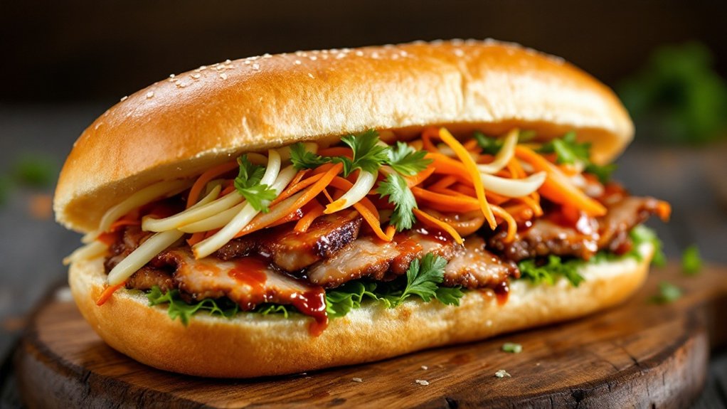 sandes de baguete vietnamita