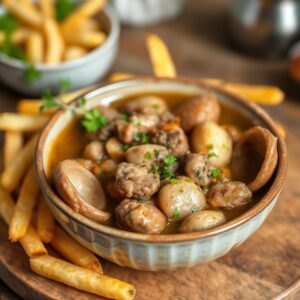 Búzio com Batata