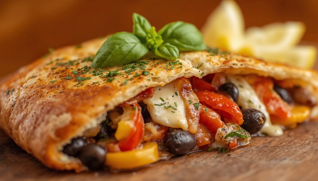 Calzone Veggie Lovers