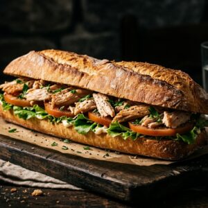 Baguete frango