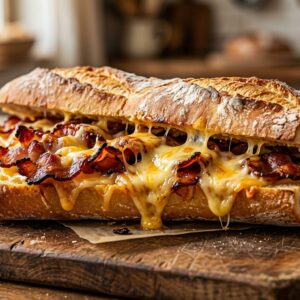 Baguete_bacon_queijo